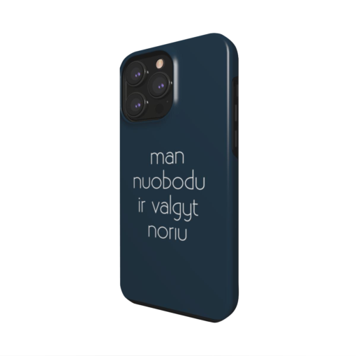 VTP telefono dėkliukas tamsiai mėlynas <br/> "Nuobodu"